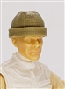 Headgear: Knit Cap "Ski Cap" TAN Version - 1:18 Scale Modular MTF Accessory for 3-3/4" Action Figures
