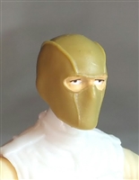 Male Head: Balaclava Mask DARK TAN Version - 1:18 Scale MTF Accessory for 3-3/4" Action Figures
