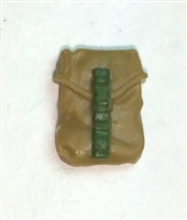 Pocket: Large Size DARK TAN & Green Version - 1:18 Scale Modular MTF Accessory for 3-3/4" Action Figures