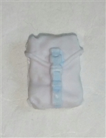 Pocket: Large Size WHITE with Light Blue Version - 1:18 Scale Modular MTF Accessory for 3-3/4" Action Figures