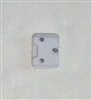 Armor Panel: Small Size WHITE Version - 1:18 Scale Modular MTF Accessory for 3-3/4" Action Figures