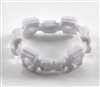 Web Belt: WHITE Version - 1:18 Scale Modular MTF Accessory for 3-3/4" Action Figures