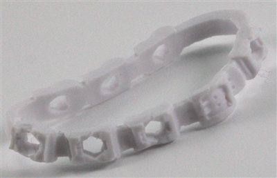 Bandolier: WHITE Version - 1:18 Scale Modular MTF Accessory for 3-3/4" Action Figures