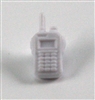 Radio Walkie Talkie: WHITE Version - 1:18 Scale MTF Accessory for 3 3/4 Inch Action Figures