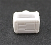 MOUNT for Ammo Belt: WHITE Version - 1:18 Scale Modular MTF Accessory for 3-3/4" Action Figures