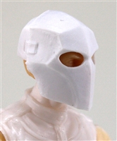 Armor Mask: WHITE Version - 1:18 Scale Modular MTF Accessory for 3-3/4" Action Figures