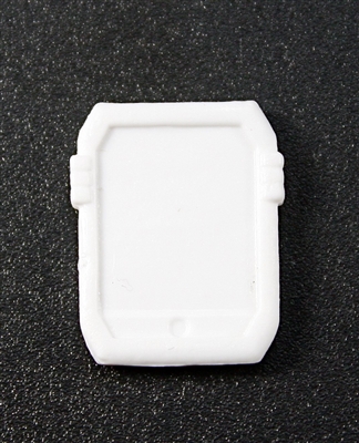 Smartpad / Computer Tablet: WHITE Version - 1:18 Scale MTF Accessory for 3 3/4 Inch Action Figures
