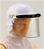 Headgear: Swat RIOT Helmet with Visor "Face Shield" WHITE Version - 1:18 Scale Modular MTF Accessory for 3-3/4" Action Figures