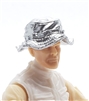 Headgear: Boonie Hat SILVER Version - 1:18 Scale Modular MTF Accessory for 3-3/4" Action Figures