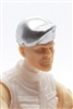 Headgear: Beret SILVER Version - 1:18 Scale Modular MTF Accessory for 3-3/4" Action Figures