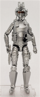 DELUXE MTF Female Valkyries SILVER "Kronos-Ops" Version - 1:18 Scale Marauder Task Force Action Figure