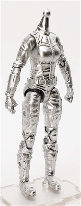 MTF Female Valkyries Body WITHOUT Head SILVER "Kronos-Ops" Version BASIC - 1:18 Scale Marauder Task Force Action Figure
