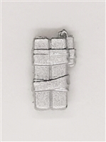 C4 Explosive Bundle: SILVER with SILVER Tape Version - 1:18 Scale MTF Accessory for 3 3/4 Inch Action Figures