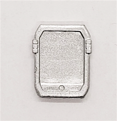 Smartpad / Computer Tablet: SILVER Version - 1:18 Scale MTF Accessory for 3 3/4 Inch Action Figures