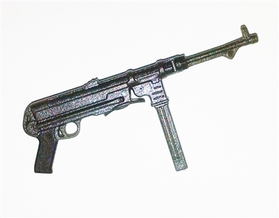MP40 Machine Gun GUN-METAL Version - 1:18 Scale Weapon for 3-3/4 Inch Action Figures
