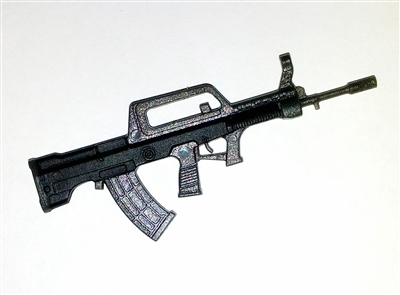 Type 95 QBZ Rifle GUN-METAL Version - 1:18 Scale Weapon for 3-3/4 Inch Action Figures