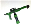 Flamethrower Incendiary Weapon GUN-METAL & GREEN Version - 1:18 Scale Weapon for 3-3/4 Inch Action Figures