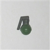 Grenade - "Baseball" Fragmentation Type GUN-METAL & GREEN Version - 1:18 Scale Weapon for 3 3/4 Inch Action Figures