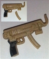 SKORPION Machine Pistol with Mag TAN Version - 1:18 Scale Weapon for 3-3/4 Inch Action Figures