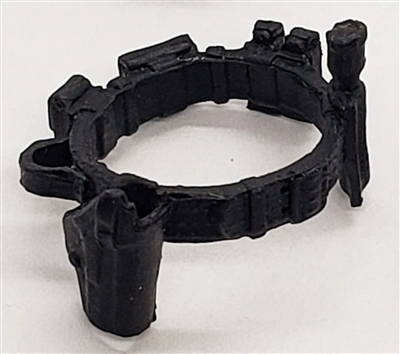 Police Officer Utility Service Belt with Holser - 1:18 Scale MTF Accessory for 3-3/4" Action Figures