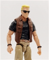 Male Vest BROWN Version - 1:18 Scale MTF Accessory for 3-3/4" Action Figures