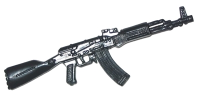 AK-47 Assault Rifle - 1:18 Scale Weapon for 3 3/4 Inch Action Figures
