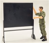 Bulletin Board / Blackboard - 1:18 Scale Accessory for 3 3/4 Inch Action Figures