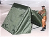 Nylon TENT with Frame & Flaps - 1:18 Scale Accessory for 3 3/4 Inch Action Figures
