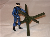Tank Trap / Beach Obstacle - 1:18 Scale Accessory for 3 3/4 Inch Action Figures