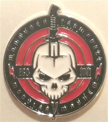 Marauder Task Force Logo Die-Cast Metal 1 inch  Pin