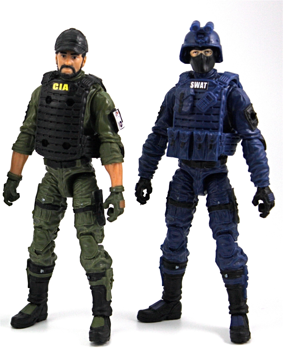 1:18 InToyz Full Neck Head Mask Cover Police army fit BBI 21st century Figures 