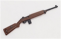 US M1 Carbine Rifle BLACK & BROWN Version - 1:18 Scale Weapon for 3-3/4 Inch Action Figures