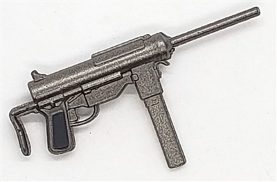 US M3 Grease Gun GUN-METAL Version - 1:18 Scale Weapon for 3-3/4 Inch Action Figures