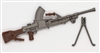 British BREN Machine Gun with Bipod - 1:18 Scale Weapon for 3-3/4 Inch Action Figures