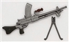 Japanese Type-99 Machine Gun with Bipod - 1:18 Scale Weapon for 3-3/4 Inch Action Figures
