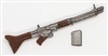 German FG-42 Machine Gun with Ammo Mag - 1:18 Scale Weapon for 3-3/4 Inch Action Figures