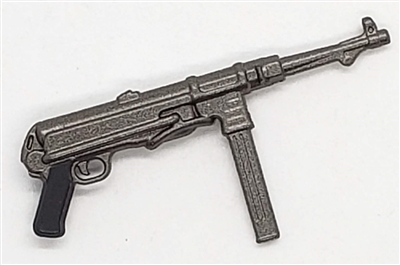German MP-40 "Schmieser" Sub-Machine Gun - 1:18 Scale Weapon for 3-3/4 Inch Action Figures