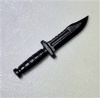 Battle Knife  - 1:18 Scale Weapons for 3 3/4 Inch Action Figures
